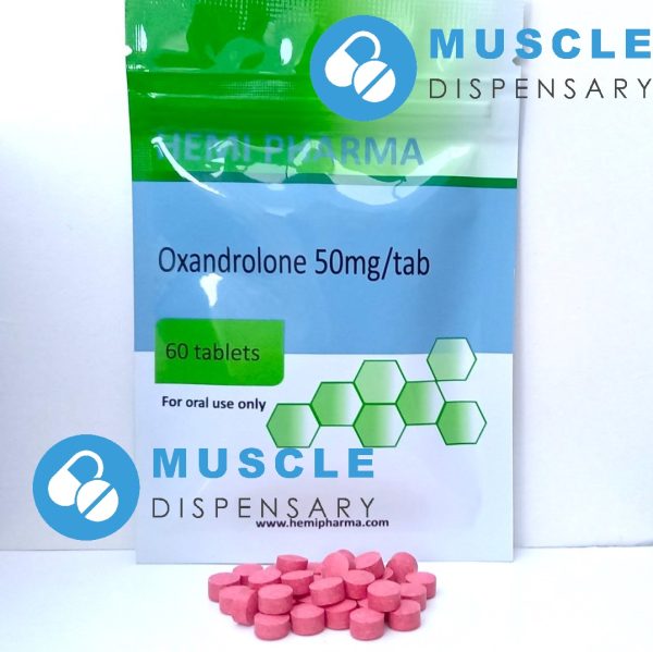 Hemi Pharma Anavar 50mg (Lab Tested to 52mg)